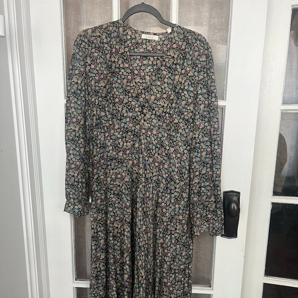 Doen Charleston Dress in Hardwick Flora Size L